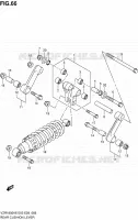 BIELLETTE D'AMORTISSEUR pour Suzuki INTRUDER 1800 2008