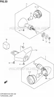 CLIGNOTANTS (VZR1800K6/K7) pour Suzuki INTRUDER 1800 2008