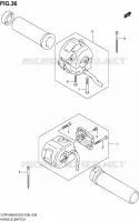 COMMODOS (VZR1800K6/K7/K8/K9/L0,VZR1800ZK7/ZK8) pour Suzuki INTRUDER 1800 2008