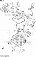CULASSE AVANT pour Suzuki INTRUDER 1800 2008
