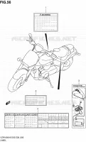 ETIQUETTE pour Suzuki INTRUDER 1800 2008