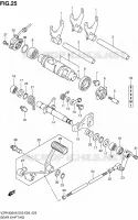 ENSEMBLE SELECTEUR DE VITESSES pour Suzuki INTRUDER 1800 2009