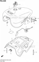RESERVOIR D'ESSENCE (VZR1800L0) pour Suzuki INTRUDER 1800 2009