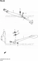 BEQUILLE pour Suzuki INTRUDER 1800 2010