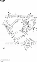 CADRE pour Suzuki INTRUDER 1800 2010