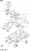 CARTER INFERIEUR   POMPE A HUILE pour Suzuki INTRUDER 1800 2010