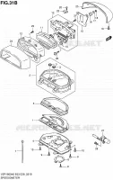 COMPTEUR (VZR1800NK6) pour Suzuki INTRUDER 1800 2010