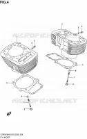 CYLINDRE pour Suzuki INTRUDER 1800 2010