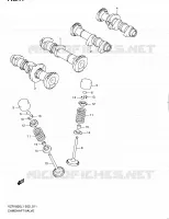 ARBRE A CAMES   VALVE pour Suzuki INTRUDER 1800 2011