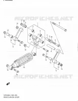 BIELLETTE D'AMORTISSEUR pour Suzuki INTRUDER 1800 2011