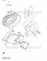 CARTER pour Suzuki INTRUDER 1800 2011