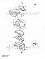 COMPTEUR (VZR1800ZL1 E02) pour Suzuki INTRUDER 1800 2011