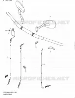 GUIDON (VZR1800ZL1 E19) pour Suzuki INTRUDER 1800 2011