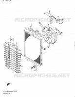 RADIATEUR pour Suzuki INTRUDER 1800 2011