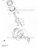 VILEBREQUIN pour Suzuki INTRUDER 1800 2011