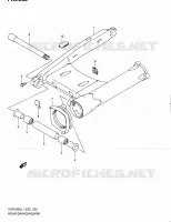BRAS OSCILLANT ARRIERE pour Suzuki INTRUDER 1800 2011