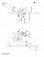 COMMODOS (VZR1800L1 E24) pour Suzuki INTRUDER 1800 2011