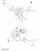 COMMODOS (VZR1800ZUFL1 E19) pour Suzuki INTRUDER 1800 2011