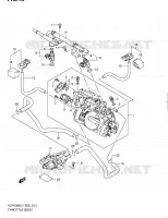 CORPS DE PAPILLON pour Suzuki INTRUDER 1800 2011