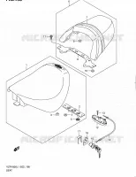 SELLE (VZR1800ZL1 E24) pour Suzuki INTRUDER 1800 2011