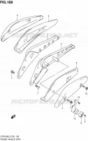SUPPORT ARRIERE (VZR1800ZL2 E19) pour Suzuki INTRUDER 1800 2012