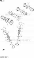 ARBRE A CAMES   VALVE pour Suzuki INTRUDER 1800 2012