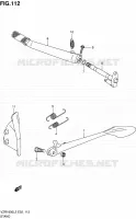 BEQUILLE pour Suzuki INTRUDER 1800 2012