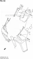 COUVERCLES DE CADRE AVANT (VZR1800ZL2 E19) pour Suzuki INTRUDER 1800 2012