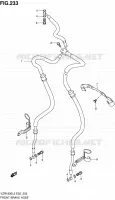 DURITE DE FREIN AVANT pour Suzuki INTRUDER 1800 2012