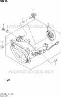 PHARE pour Suzuki INTRUDER 1800 2012