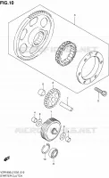 ROUE LIBRE DE DEMARREUR pour Suzuki INTRUDER 1800 2012