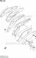 SUPPORT ARRIERE (VZR1800ZL2 E51) pour Suzuki INTRUDER 1800 2012
