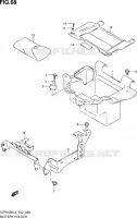 BAC A BATTERIE   OUTILS pour Suzuki INTRUDER 1800 2014