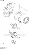 ROUE LIBRE DE DEMARREUR pour Suzuki INTRUDER 1800 2014