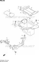 BAC A BATTERIE   OUTILS pour Suzuki INTRUDER 1800 2014