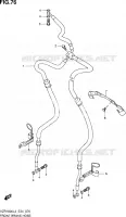 DURITE DE FREIN AVANT pour Suzuki INTRUDER 1800 2014