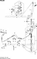MAITRE CYLINDRE ARRIERE pour Suzuki INTRUDER 1800 2014
