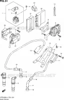 PARTIE ELECTRIQUE pour Suzuki INTRUDER 1800 2014