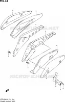 SUPPORT ARRIERE pour Suzuki INTRUDER 1800 2014