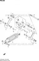 BIELLETTE D'AMORTISSEUR pour Suzuki INTRUDER 1800 2014