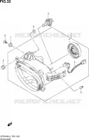 PHARE pour Suzuki INTRUDER 1800 2014