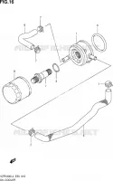 RADIATEUR D'HUILE pour Suzuki INTRUDER 1800 2014