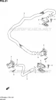 SYSTEME RECYCLAGE GAZ ECHAPPEMENT pour Suzuki INTRUDER 1800 2014