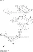 BAC A BATTERIE   OUTILS pour Suzuki INTRUDER 1800 2014
