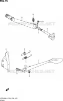 BEQUILLE pour Suzuki INTRUDER 1800 2014
