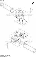 COMMODOS (VZR1800ZL4 E03) pour Suzuki INTRUDER 1800 2014