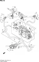 CORPS DE PAPILLON (VZR1800L4 E03) pour Suzuki INTRUDER 1800 2014