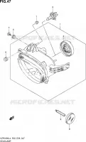PHARE pour Suzuki INTRUDER 1800 2014