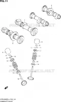 ARBRE A CAMES   VALVE pour Suzuki INTRUDER 1800 2014