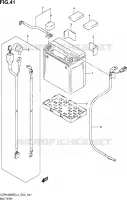 BATTERIE pour Suzuki INTRUDER 1800 2014
